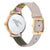 Ted Baker Hannahh Ladies Gold / Grey Leather Watch BKPHHF905UO