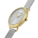 Ted Baker Hetttie Ladies Gold / Silver Mesh Watch BKPHTF902UO