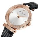 Ted Baker Ladies Rose Gold / Black Leather Watch BKPBWF004UO - Watches