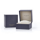 Ted Baker Ladies Rose Gold / Black Leather Watch BKPHTS007UO