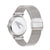 Ted Baker Phylipa Ladies Silver Floral Mesh Watch BKPPFF902UO