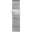 Timex Fairfield Men’s Silver / Black Mesh Chronograph 41mm Watch TW2T11400 - Watches