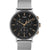 Timex Fairfield Men’s Silver / Black Mesh Chronograph 41mm Watch TW2T11400 - Watches