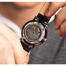 Timex Waterbury Classic Men’s Automatic Leather 40mm Watch TW2T70100 - Watches