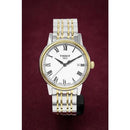 Tissot Carson Men's Quartz Watch Two Tone Roman Numerals - Watches & Crystals