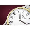 Tissot Carson Men's Quartz Watch Two Tone Roman Numerals - Watches & Crystals