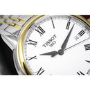 Tissot Carson Men's Quartz Watch Two Tone Roman Numerals - Watches & Crystals