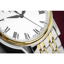 Tissot Carson Men's Quartz Watch Two Tone Roman Numerals - Watches & Crystals