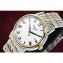 Tissot Carson Men's Quartz Watch Two Tone Roman Numerals - Watches & Crystals