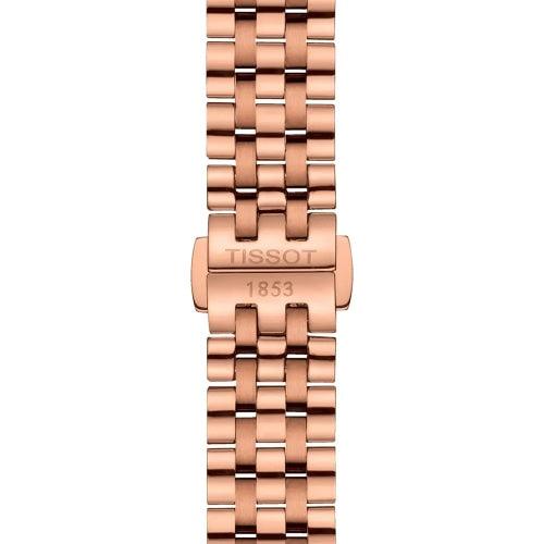 Tissot Carson Premium Ladies Rose Gold Automatic Swiss Watch T1222073303100 - Watches
