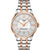 Tissot Chemin Des Tourelles Ladies Silver/Rose Gold Mother-of-Pearl Dial Swiss Watch T0992072211801 - WATCHES
