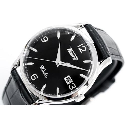 Tissot Men's Watch Heritage Visodate Black T1184101605700 - Watches & Crystals