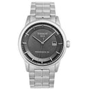 Tissot Luxury Powermatic 80 Men’s Silver/Grey Stainless Swiss Automatic Watch T0864071106100 - Watches