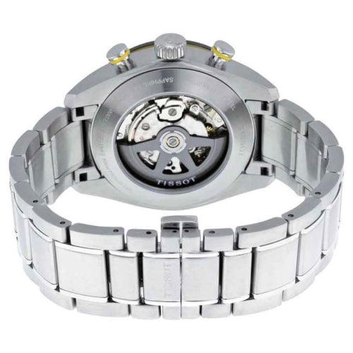 Tissot PRS 516 Men’s Silver/Black Chronograph Automatic 60hr Swiss Watch T1004271105100 - WATCHES