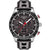 Tissot PRS516 Men’s Black Leather Chronograph Watch T100.417.16.051.00 - Watches