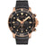 Tissot Seastar 1000 Men’s Rose Gold / Black Chronograph Rubber Watch T120.417.37.051.00 - Watches