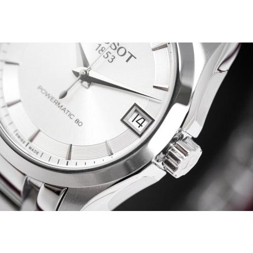 Tissot Women's T-Classic Automatic Watch Couturier Powermatic 80 Date - Watches & Crystals
