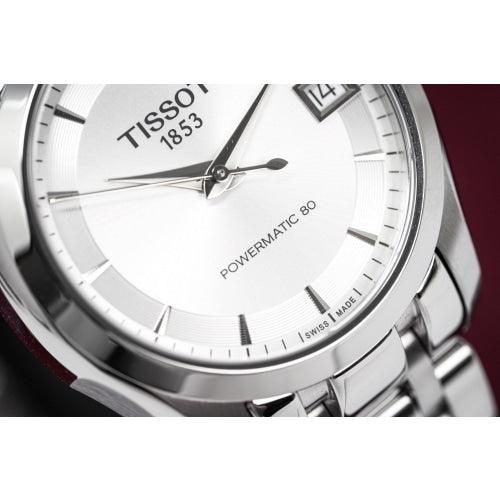 Tissot Women's T-Classic Automatic Watch Couturier Powermatic 80 Date - Watches & Crystals