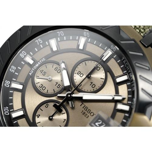 Tissot Men’s Automatic Watch T-Race MotoGP Chronograph Khaki T1154273709100 - Watches