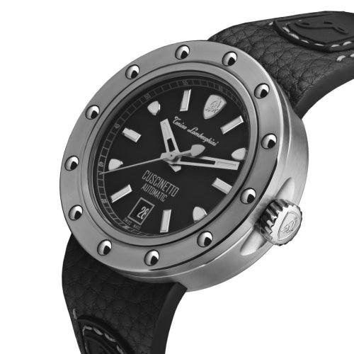 Tonino Lamborghini Cuscinetto Date Black - Watches & Crystals