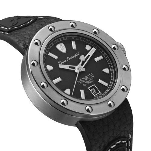 Tonino Lamborghini Cuscinetto Date Black - Watches & Crystals