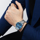 Venezianico Automatic Watch Nereide 39 Canova Bracelet Blue 3121502C - Watches & Crystals