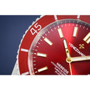 Venezianico Automatic Watch Nereide Canova Bracelet Red 3321503C - Watches & Crystals