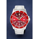 Venezianico Automatic Watch Nereide Canova Bracelet Red 3321503C - Watches & Crystals