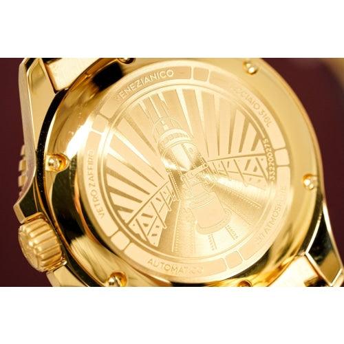 Venezianico Automatic Watch Nereide Canova Bracelet Gold 3321508C - Watches & Crystals