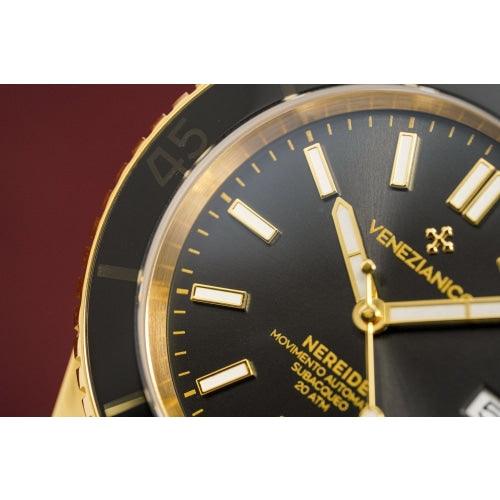 Venezianico Automatic Watch Nereide Canova Bracelet Gold 3321508C - Watches & Crystals