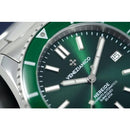Venezianico Automatic Watch Nereide Canova Bracelet Green 3321501C - Watches & Crystals
