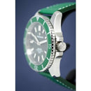 Venezianico Automatic Watch Nereide Green Leather 3321501 - Watches & Crystals