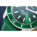 Venezianico Automatic Watch Nereide Green Leather 3321501 - Watches & Crystals