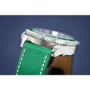 Venezianico Automatic Watch Nereide Green Leather 3321501 - Watches & Crystals