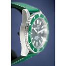 Venezianico Automatic Watch Nereide Green Leather 3321501 - Watches & Crystals