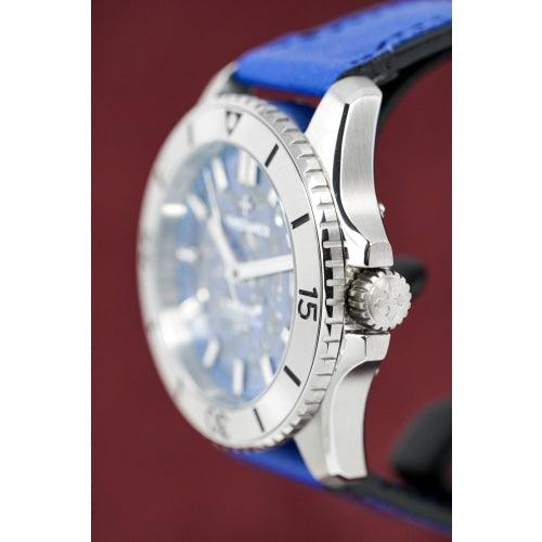 Venezianico Automatic Watch Nereide UltraLeggero Skeleton Blue 3921502 - Watches & Crystals