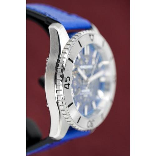 Venezianico Automatic Watch Nereide UltraLeggero Skeleton Blue 3921502 - Watches & Crystals
