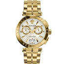 Versace VE1D004/19 Mens Aion Gold & Silver Dial Chronograph Swiss Watch