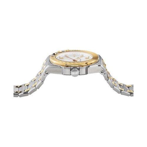 Versace VEDY005/19 Mens Chain Reaction Silver & Gold Swiss Watch