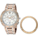 Versace Extreme 2 Men’s Bronze / Silver Dual Time Watch VCN050017 - Watches
