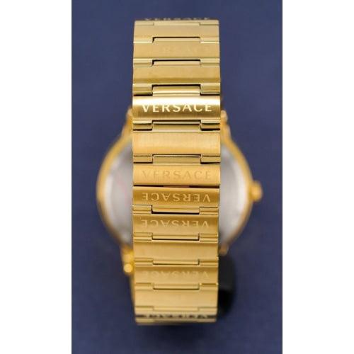 Versace Greca Logo Men’s Gold / Silver Dial Watch VEVI00520 - WATCHES