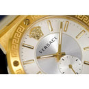 Versace Greca Logo Men’s Gold / Silver Dial Watch VEVI00520 - WATCHES