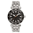 Versace Greca Sport Men’s Silver 43mm Watch VEZ300321 - Watches
