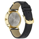 Versace Ladies V-Essential Black Leather Watch VEK400421 - Watches