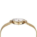 Versace Meander Ladies Gold Mesh 35mm Watch VELW00820 - Watches