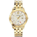 Versace Men’s Univers Gold 43mm Swiss GMT Watch VEBK00518 - Watches