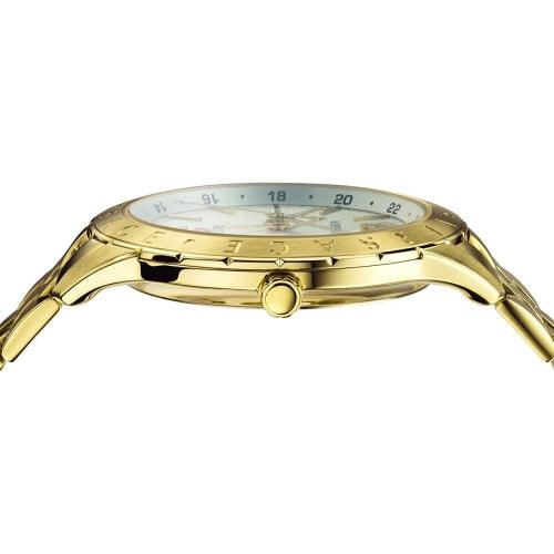 Versace Men’s Univers Gold 43mm Swiss GMT Watch VEBK00518 - Watches