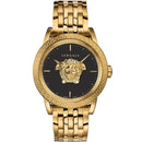 Versace VERD008 19 Mens Palazzo Empire Gold & Black Swiss Watch - WATCHES