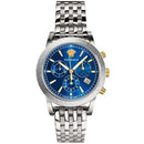 Versace Sports Tech Silver / Blue Dial Watch VELT00219 - Watches