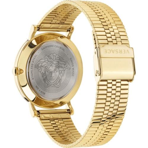 Versace V-Icon Men’s Gold 40mm Watch VEJ400521 - Watches